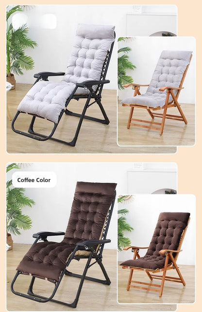 Thickened Office Chair Pad Modern Simple Style Four Seasons Universal Office Chair Cushion Sofa Backrest Pad for Rocking Chair