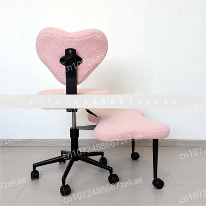 Cross Leg Chair - Meditation Chair with Wheels, ADHD Chair, Height Adjustable Seat, Adjustable Footstool