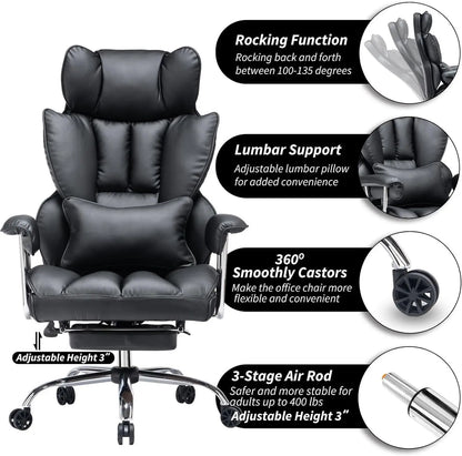 Swivel Chair Ergonomic Office Desk Chair With Lumbar Support Rolling Home Office Computer Room Seating Sillas Escritorio Luxury