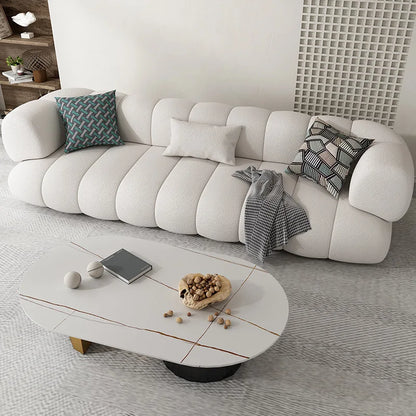 Italian Modern Style Luxury Apartment Hotel Living Room Furniture Sofa Set 3 Seater Sofa White Velvet Modern Sofa Couch