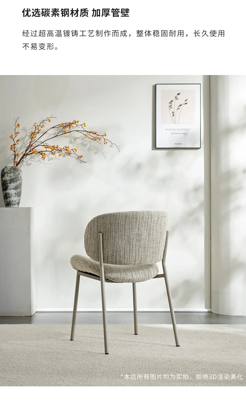 Clear Lounge Dining Chairs Comfortable Bedroom Vanity Dining Chairs Replica Mobile Sillas Para Comedor Postmodern Furniture