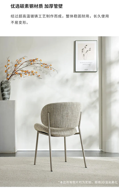 Clear Lounge Dining Chairs Comfortable Bedroom Vanity Dining Chairs Replica Mobile Sillas Para Comedor Postmodern Furniture