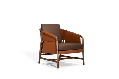 Chinese Solid Wood Modern Negotiation Chair Living Room Dining Room Bedroom Hotel Leisure Armchair