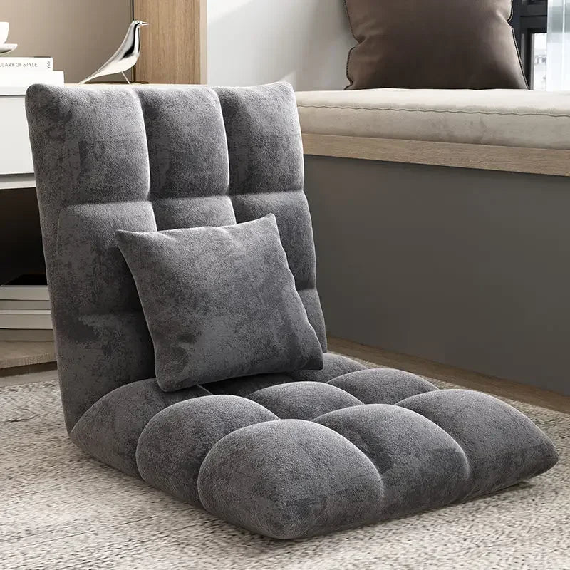 Floating Window Chair Lazy Person Sofa Single Person Tatami Bedroom Balcony Dormitory Small Bed Backrest Chair Folding