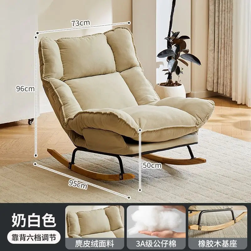 Single Armchair Living Room Chairs Lazy Meditation Bedroom Dining Living Room Chairs Vanity Computer Sillones Furniture Home