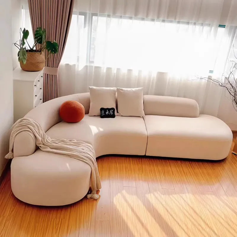 Corner Hotel Lobby Beauty Salon Card Seat Rest Area Reception Sofa