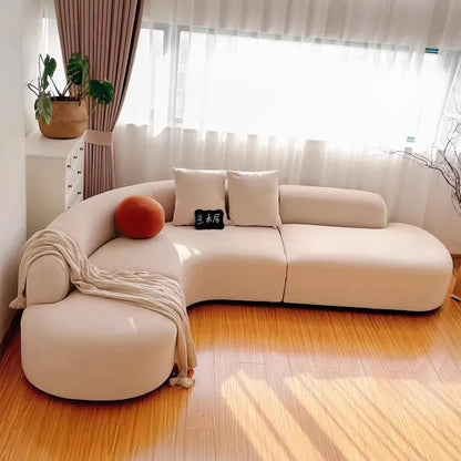 Corner Hotel Lobby Beauty Salon Card Seat Rest Area Reception Sofa
