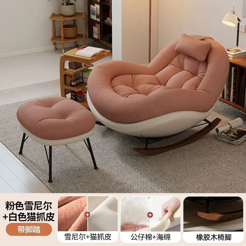 For Rocking Chair Recliner, Living Room Home Leisure Adult Sofa