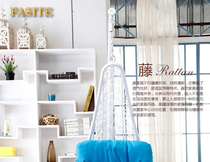 Swing Hanging Chair Hammock Indoor Balcony Bird's Nest Hanging Basket Rattan Chair Reclining Chair, Rocking Chair