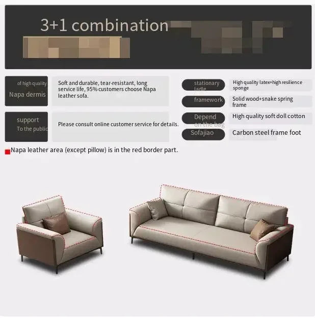 Designer Luxury Living Room Sofa Set Minimalist Beige Sectional Modern Nordic Sofas Puffs Double Canape Salon Home Furniture