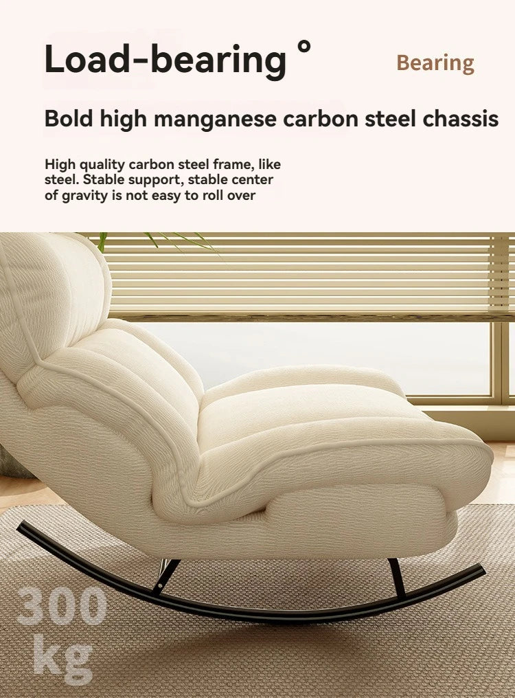 Lazy sofa, rocking chair, lounge chair, balcony, home use leisure chair, reclining or sleeping, living room rocking chair