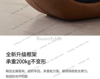 Italian light luxury lazy sofa chair Nordic modern simple style home design leisure chair