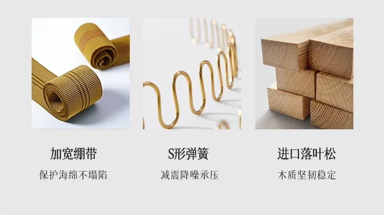 Cashew sofa Nordic light luxury modern simple living room fabric sofa combination straight row sofa