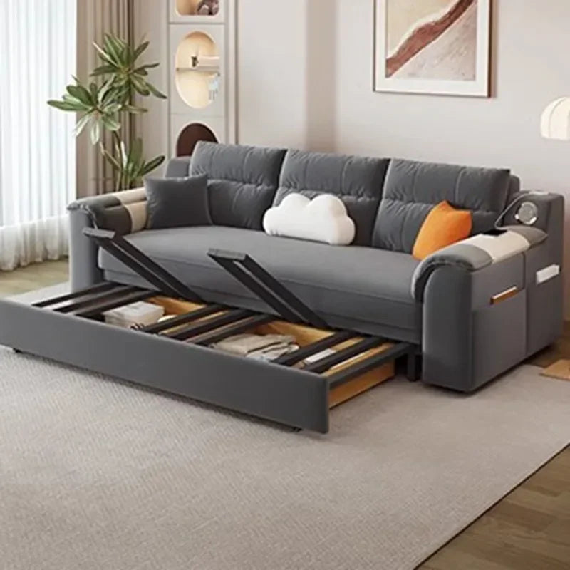 Wall Cabinet Bed Queen Matress Comfortable Lounge Sofa Design Home Decoration Folding Sofa Bed