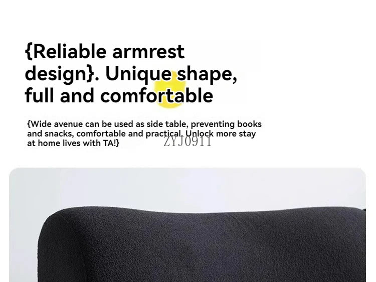 Cute, comfortable and high-quality living room cashmere compression sofa set furniture