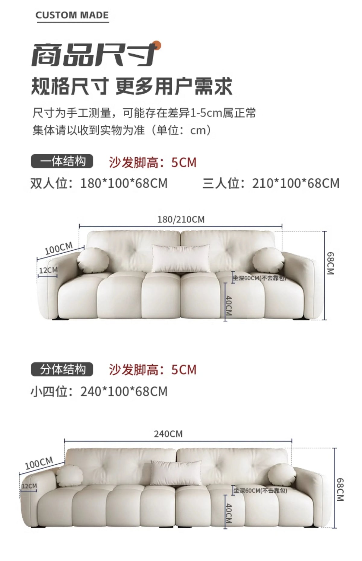 Luxury Nordic Modern Sofa Bedroom Large Cozy Floor Living Room Sofa Floor Daybed Lounge Woonkamer Banken Living Room Furniture