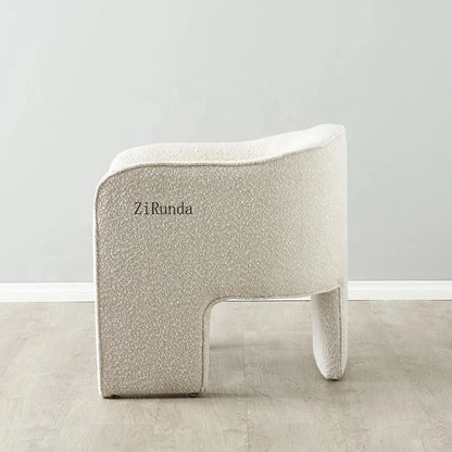 Living room furniture, modern cashmere chair, living room lounge chair