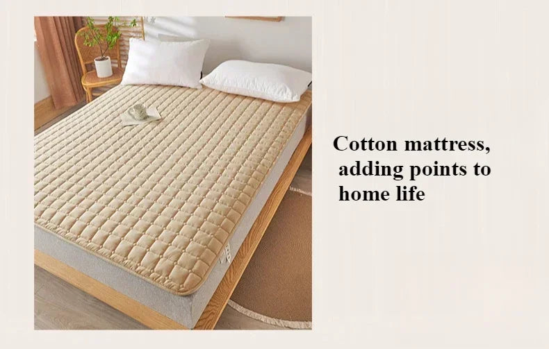 1PC Soft Fibre Waterproof Mattress Cover Thickened Breathable Diaper Proof Foldable Household