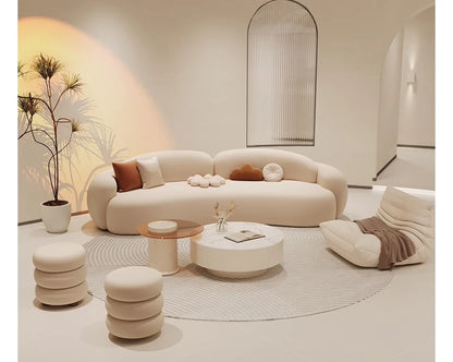 Lazy Classic Living Room Sofas Floor Designer Cushion Comfortable Sofa Elegant Relax Meuble De Salon Furniture Accessories