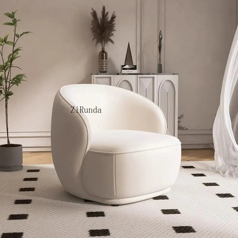 Modern fabric tufted, office living room sofa chair, single leisure chair