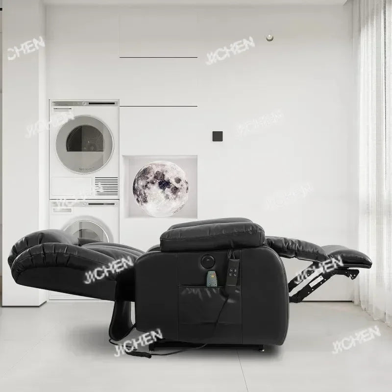 ZQ Dual Motor Sleeper Chair With Massage And Heating Functions Suitable For The Elderly Unlimited Electric Lift Chair, Flat Lyin
