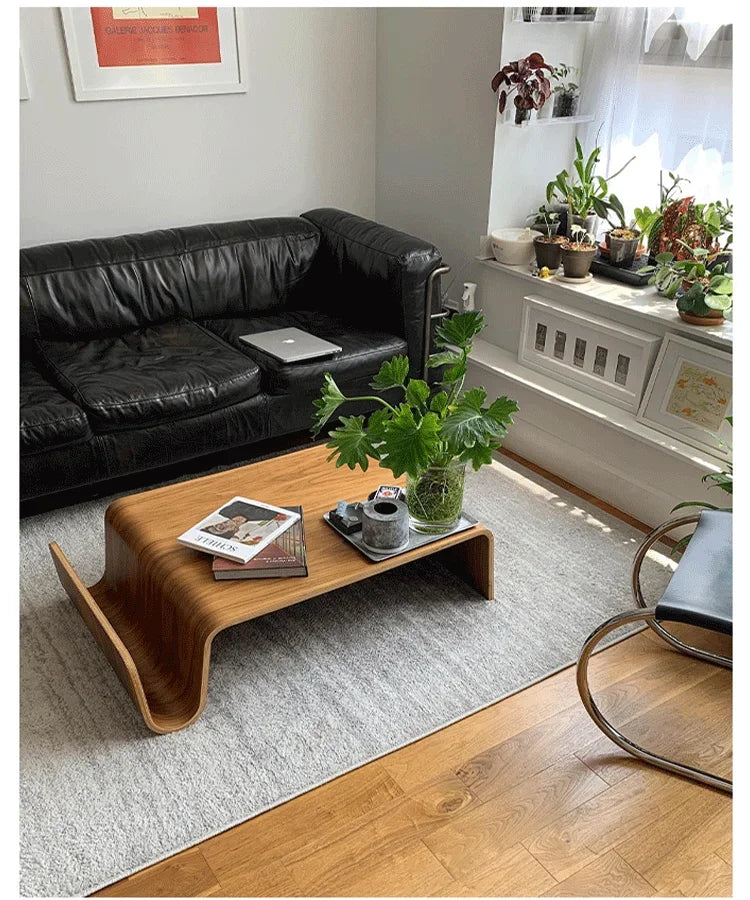 JB Nordic Style Minimalist Coffee Table Trendy Design Modern Premium Coffee Table Bedroom Aesthetic Table De Salon Home Furnitur