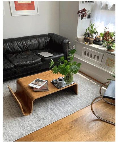 JB Nordic Style Minimalist Coffee Table Trendy Design Modern Premium Coffee Table Bedroom Aesthetic Table De Salon Home Furnitur