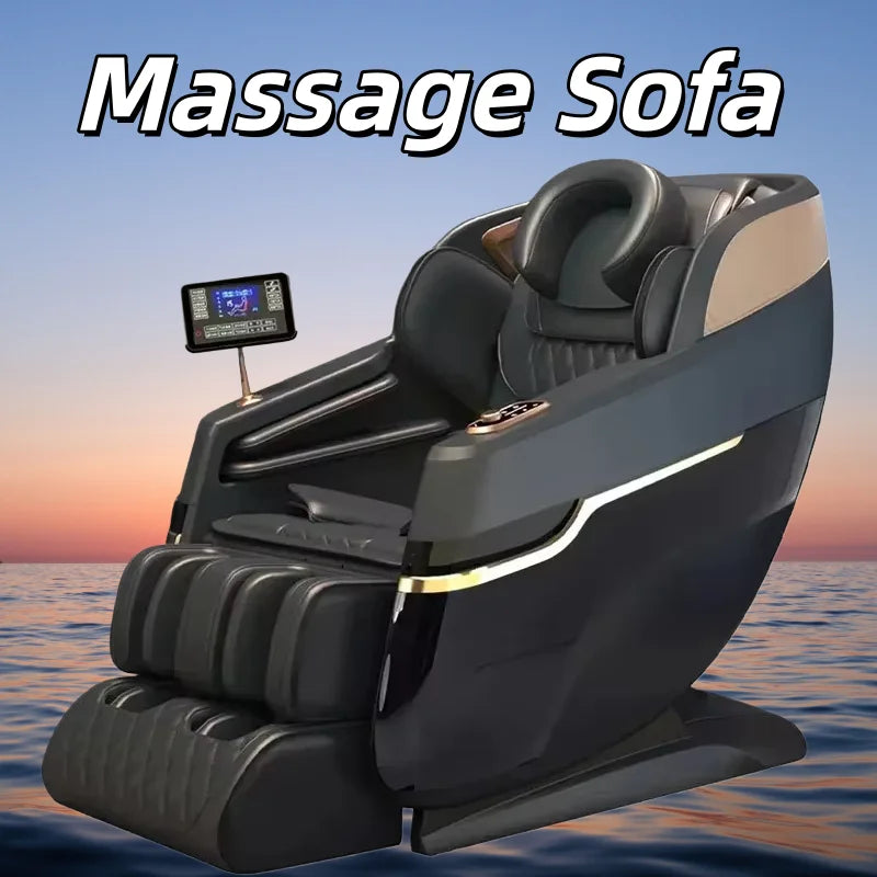 Comfortable 4D SL Track Massage Chair Zero Gravity Recliner Full Body Airbag Massage Sofa Touchscreen Office Chair 2026 Hot Sale
