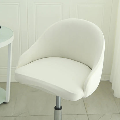 1PC Semi-Circular Universal Wear-Resistant Chair Cover Chair Cover Dust-proof Elastic Restaurant Hotel Dining Chair Cover 의자 커버