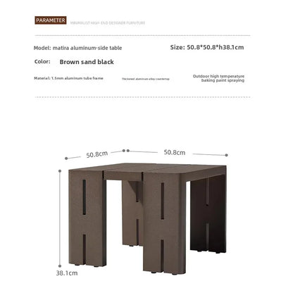 Courtyard Sofa, Outdoor Relaxation, Outdoor Lounge Chair, Villa Garden Table, High-end Furniture Set, Garden Furniture