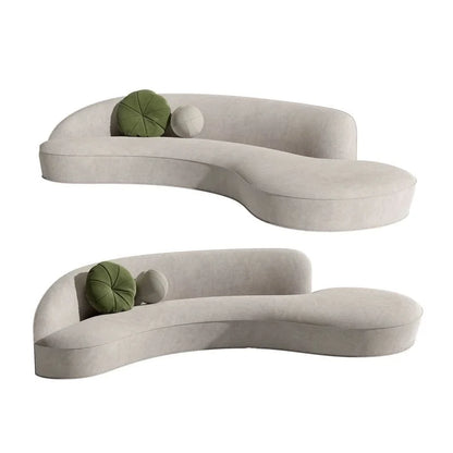 YFY Curved Sofa Living Room Hotel Lobby Rest Area Booth