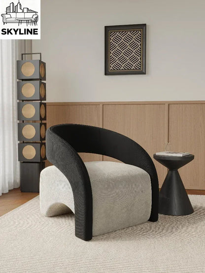 Single Chair Living Room Lazy Single Sofa Leisure Chair Designer Sofa Chair Single Sofa Light Luxury High-end