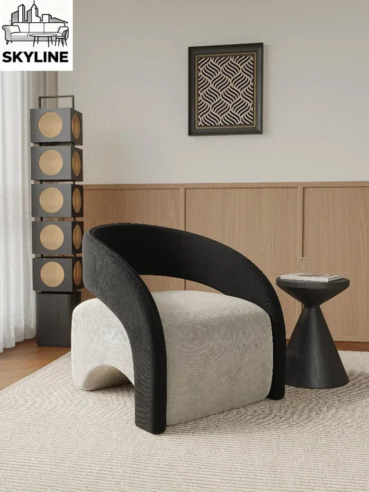 Single Chair Living Room Lazy Single Sofa Leisure Chair Designer Sofa Chair Single Sofa Light Luxury High-end