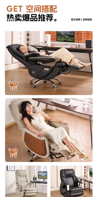Home Office Desk Chair for Vanity Reclining Armchair Furniture Height Adjustable Chair on Wheels Chaise Bureau De Travail Magalu