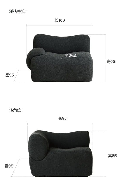 Recliner Sofa Puff Armchair Fauteuil Salon Sillones Puffs Chair Bed Modern Chaise Lounges Table Et Chaise Pour Le Jardin Sofa