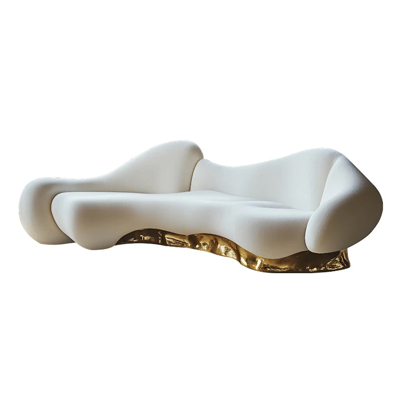 Postmodern art sofa, villa large flat floor furniture high luxury