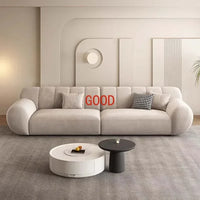 Fabric Living Room Sofas Modern Minimalist Sectional Modular Sofa Elegant Comfortable Canape  De Luxe Nordic Furniture