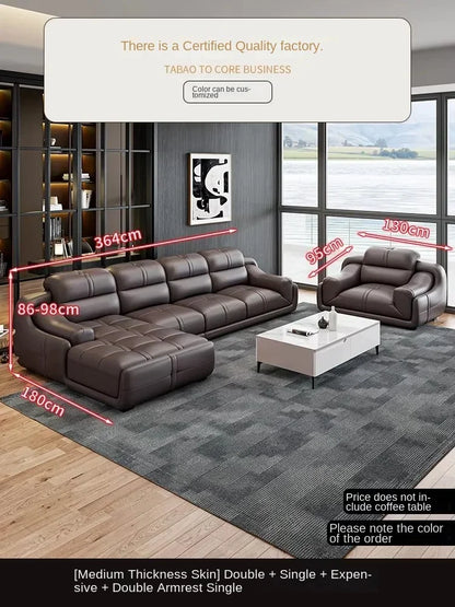 Apartment Design Large Sofas Brown Wood Armrest Designer Modern Nordic Sofas Full Set Luxury Bedroom Muebles Trendy Furniture