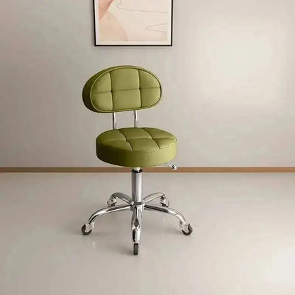 Big work stool hair cutting chair rotating lifting round stool pulley hair salon special beauty stool