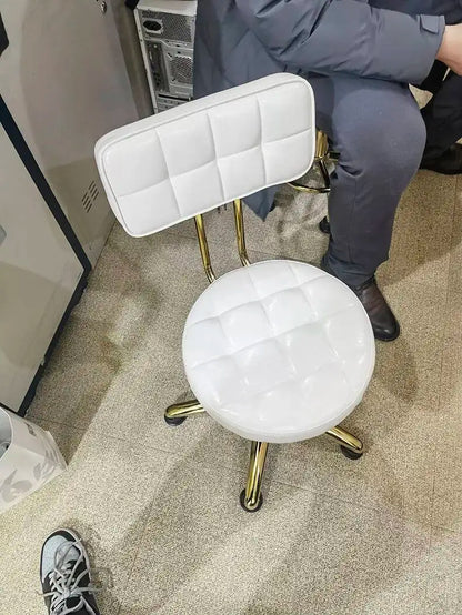 Salon Metal Modern Salon Rotating Office Creative Chairs Barber Luxury Chair Beauty Movable Backrest for Chair for Hair Salon
