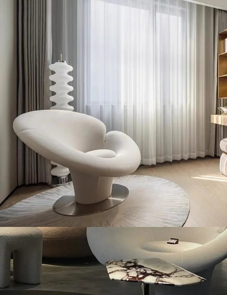 Spins Move Living Room Chairs Luxury Miniature Weird White Living Room Chairs Designer Design Sillones Modernos Furniture Home