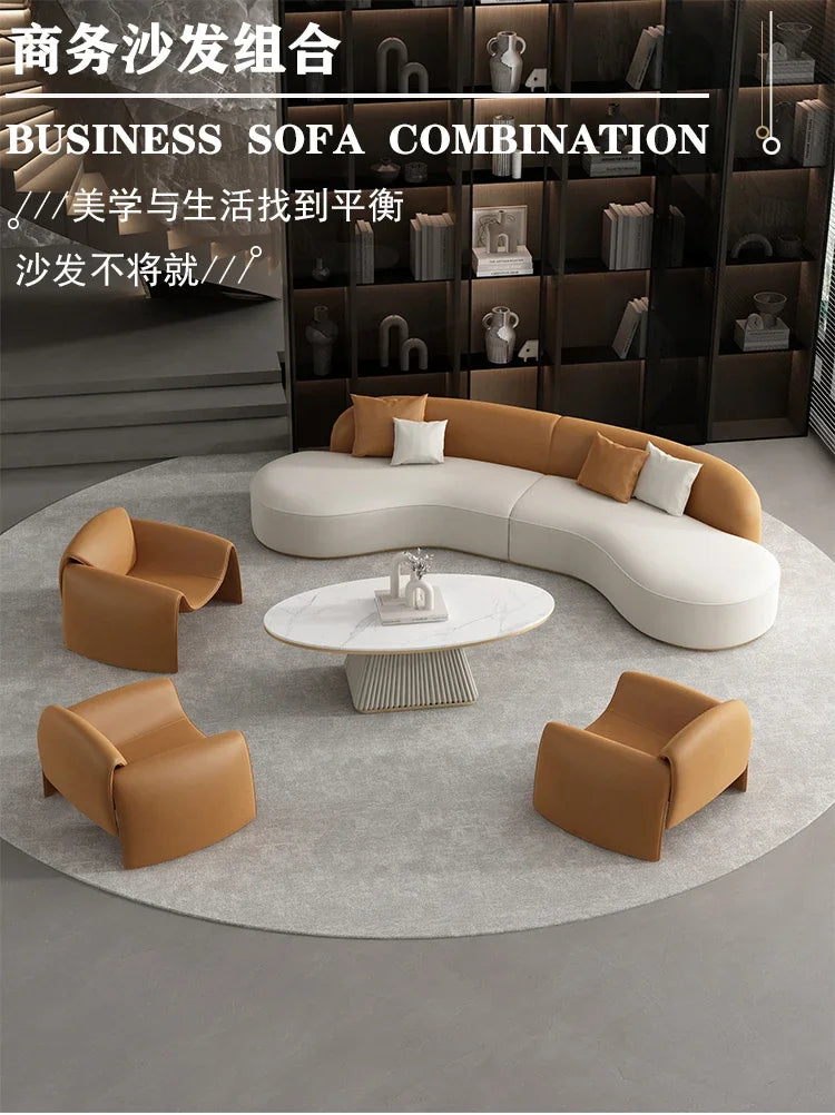 High Quality Living Room Sofas Adult Creative Unusual Comfortable Reception Sofas Decor Business Hotel Wedding Muebles Furniture