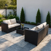 Armchair Boho Garden Furniture Sets Retro Plastic Garden Furniture Sets Gazebo Fabric Loungeset Garten Garden Furniture Outdoor