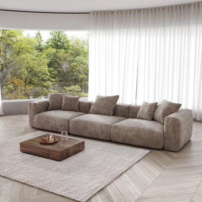 For American Vacuum Compression Black Modular Combination Sofa Sofa Large Corduroy Fabric Sofa Set
