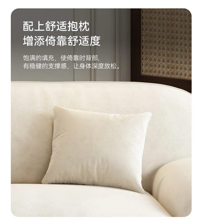 Floor Grande Living Room Sofas Wood Legs Relax Reception Recliner Sofa Minimalista Japanese Divani Soggiorno Furniture Modern