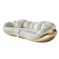 Learning Sofa Villa Italian Light Luxury Furniture High Luxury International Pavilion