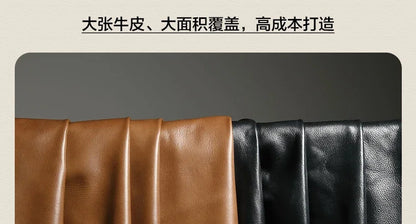 The original bean bag sofa, American retro style, oil wax leather, large sitting, deep, second-hand, first-hand leather, cowhide