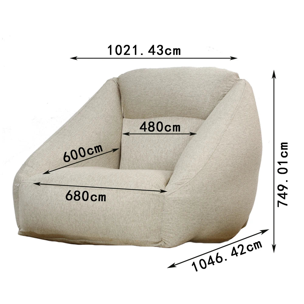 Minimalist Inflatable Sofa Cosplay Furniture Quick Inflation Portable Foldable for Indoor Outdoor Camping Chair Adult Use