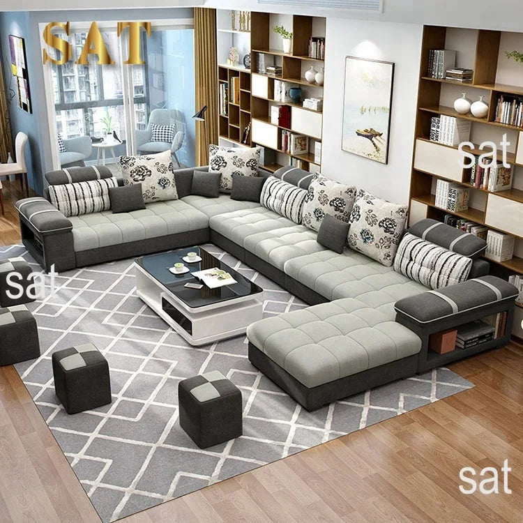 # Stoff Möbel Hot Selling Wohnzimmer Möbel Sofa Garnitur Wohnzimmer Modern Für Wohnzimmer
