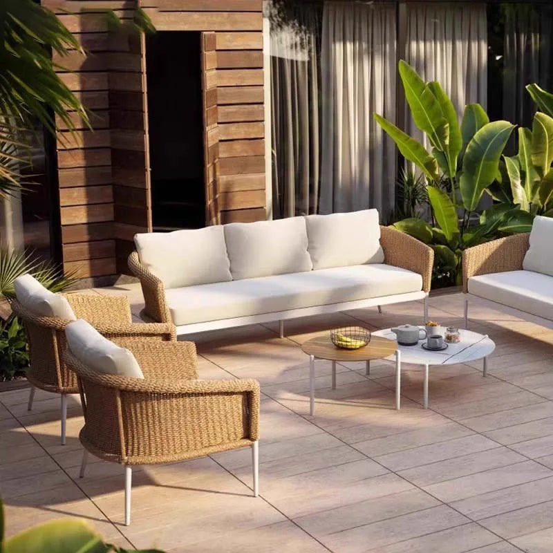 Nordic Luxury Outdoor Sofas Creative Party Balcony Personality Garden Sofas Gaming Chair Furniture Arredo Giardino Lshysf